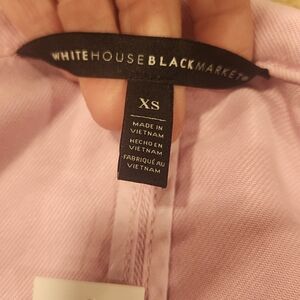 White House Black Market Soft Pink Edited Blazer